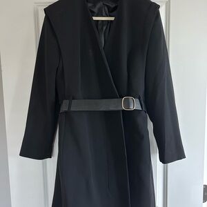 Elegant Black Belted dress